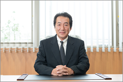 株式会社朝日森　代表取締役社長　竹蓋雅幸写真